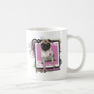 Pug Grandma Koffiemok
