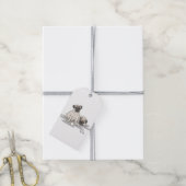 Pug Groep Cartoon Cadeaulabel (Met Touw)