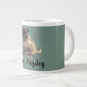 Pug Grote Koffiekop (Voorkant rechts)