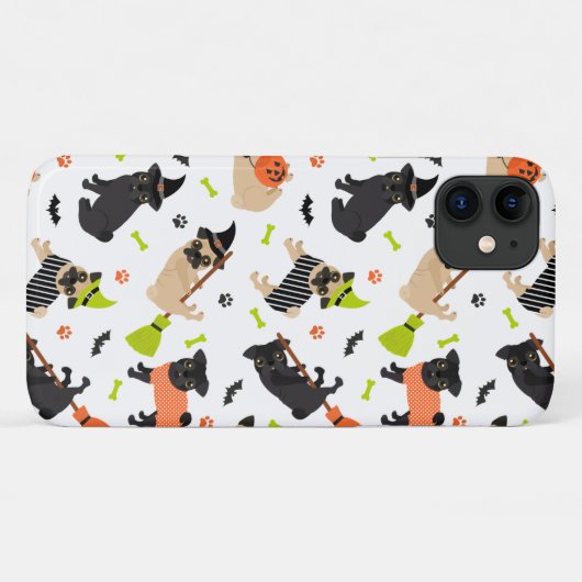 Pug Halloween Case-Mate iPhone Case (Achterkant (horizontaal))