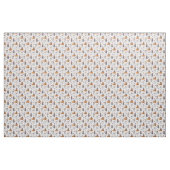 Pug Halloween Fabric Stof (Yard (91,4 cm))