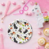 Pug Halloween Party Papieren Bordje (Feest)