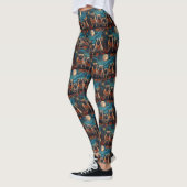 Pug Halloween Spooky Leggings (Links)