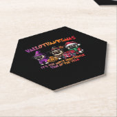 Pug Halloween Thanksgiving Christmas Classic T-Shi Kartonnen Onderzetters (Schuin)