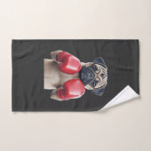 Pug handdoek (Handdoek)