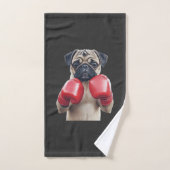 Pug handdoek (Handdoek)