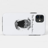 Pug Happy Face Case-Mate iPhone Case (Achterkant (horizontaal))
