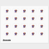Pug Head Face Pug Owner Pug Lover Pop Art Hart Sticker (Vel)