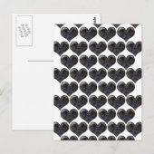 Pug Hearts Briefkaart (Voorkant / Achterkant)