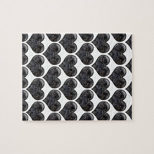 Pug Hearts Legpuzzel (Horizontaal)