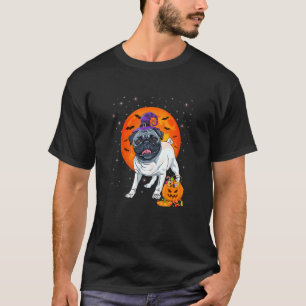 Pug Heks Halloween Hond Puppy Kleding Kostuum Truc T-shirt