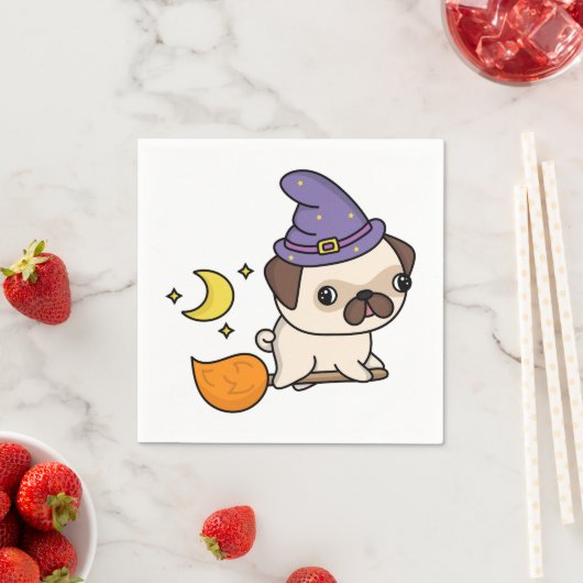 Pug Heks Papieren Servetten (Insitu)
