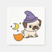 Pug Heks Papieren Servetten (Voorkant)