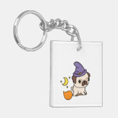 Pug-heks sleutelhanger (Voorkant Links)