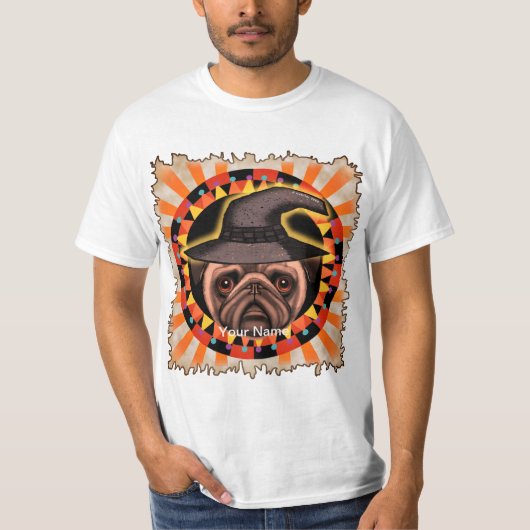 Pug Heks  T-shirt (Voorkant)