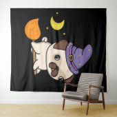 Pug-heks Tapijt Wandkleed (In Situ (horizontaal))