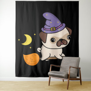 Pug-heks Tapijt Wandkleed