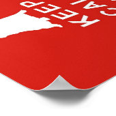 PUG HOG DE KALM VAN HET PUG POSTER AFBEELDING BIRT (Hoek)