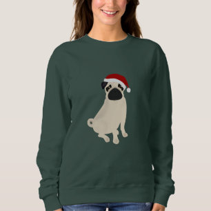 Pug Holiday Sweatshirt
