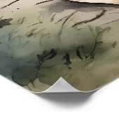 Pug - Hond Art Print (Hoek)