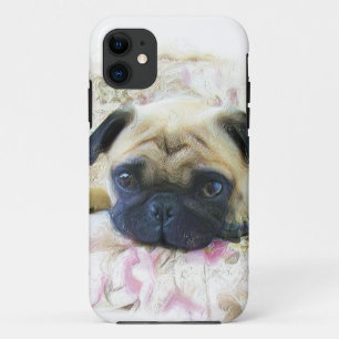 Pug hond iPhone 11 hoesje