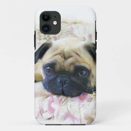 Pug hond Case-Mate iPhone case (Achterkant)