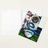 Pug Hond Chinese Draak Planner (Display)