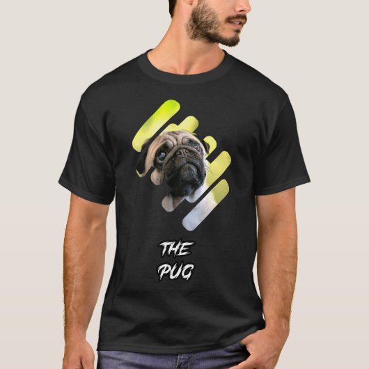 Pug hond Classic T-Shirt 153 (Voorkant)