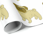 Pug Hond Design Cadeaupapier (Rol Hoek)