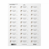 Pug Hond Home Pasgetrouwd Huwelijk Etiket (Full Sheet)