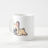 Pug hond koffiemok (Voorkant links)