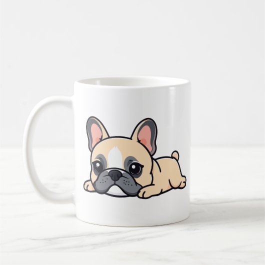 Pug hond koffiemok (Links)