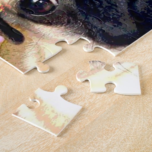 Pug hond legpuzzel (Zijkant)