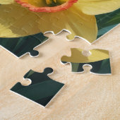 Pug Hond Lente Bloemen Schilderij Legpuzzel (Zijkant)