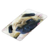 Pug hond magneet (Linkerzijde)