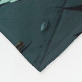 Pug Hond meneer vintage Fleece Deken (Hoek)