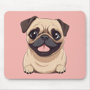 Pug hond muismat