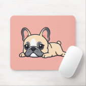 Pug hond muismat (Met muis)