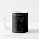 Pug Hond Scheet Grappig Soms Laat Ik M'n Scheet Ee Koffiemok (Links)