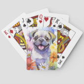 Pug Hond Speelkaarten (Achterkant)