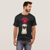 Pug Hond T-shirt (Voorkant volledig)