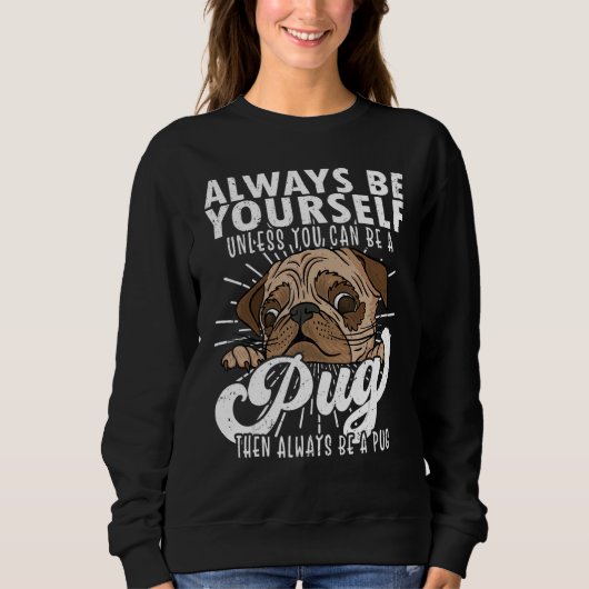 Pug Hond T-shirt Pug Pug (Voorkant)