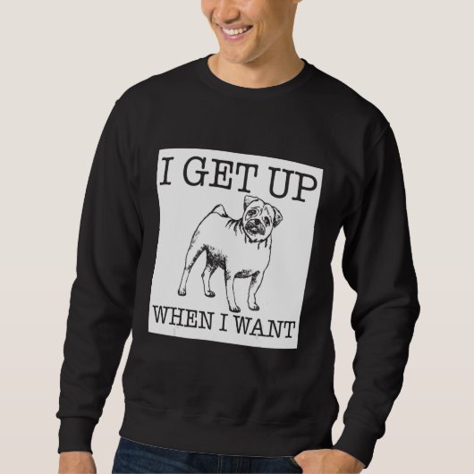 Pug-hond trui (Voorkant)