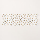 Pug hond Yoga Mat (Achterkant (horizontaal))