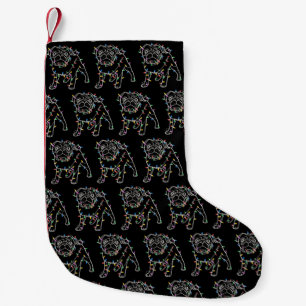 Pug Honden Boom Kersttrui Xmas Huisdier Dier  Kleine Kerstsok