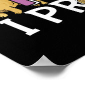 Pug Hondenliefhebber - Nog één belofte Poster (Hoek)