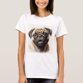 Pug hondenliefhebber T-shirt hond mamma T-shirt