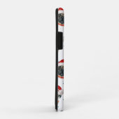 Pug Hondenras Kerst Sterren Case-Mate iPhone Case (Achterkant/rechts)