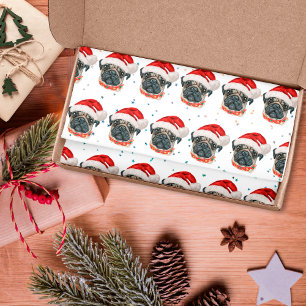 Pug Hondenras Kerststerren Tissuepapier