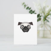 Pug Hondenras - Mijn hond Oasis Briefkaart (Staand voorkant)